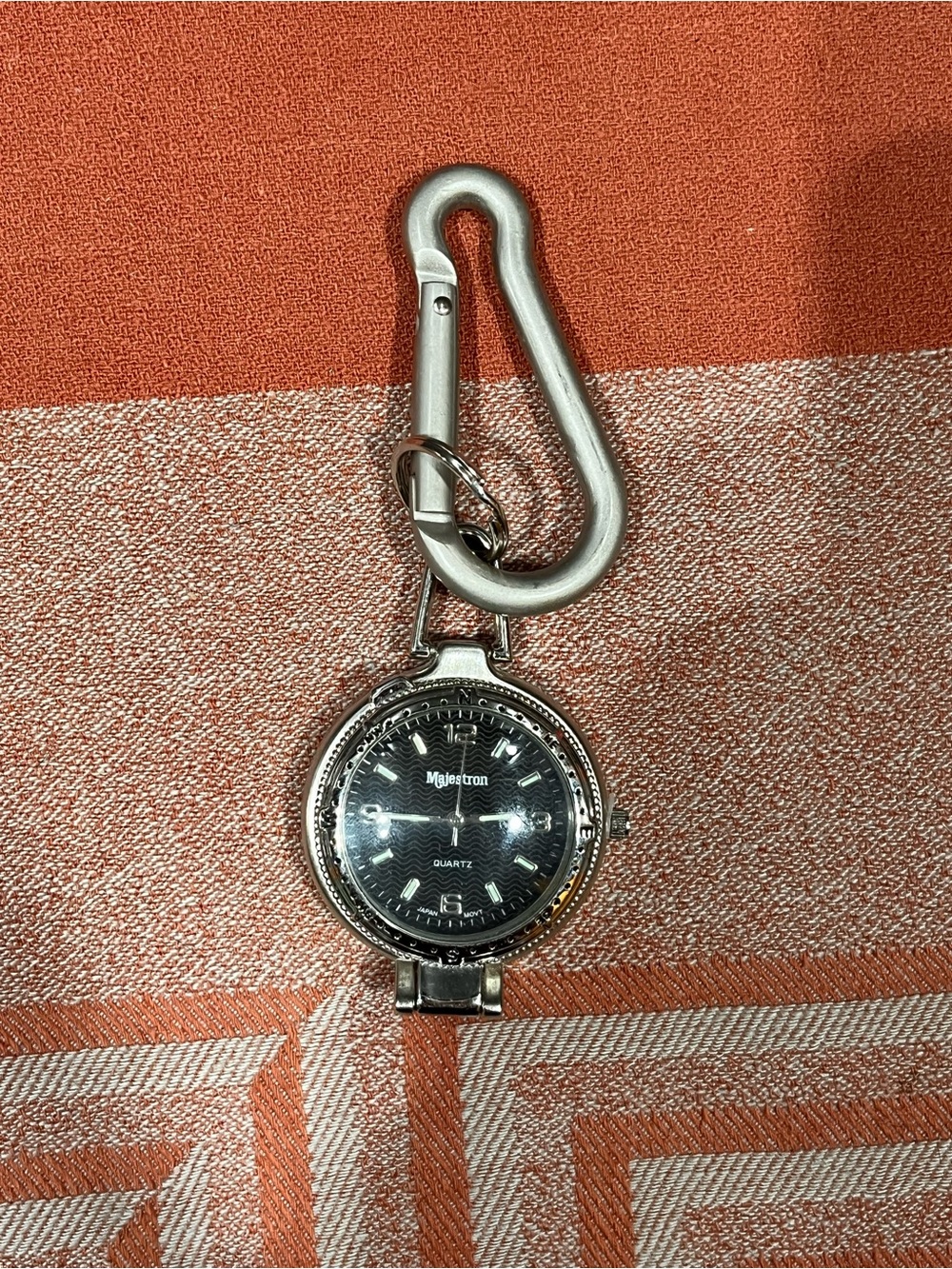 Vintage 1990’s Majestron Quartz Pocket/Keychain Watch - Picture 3 of 4